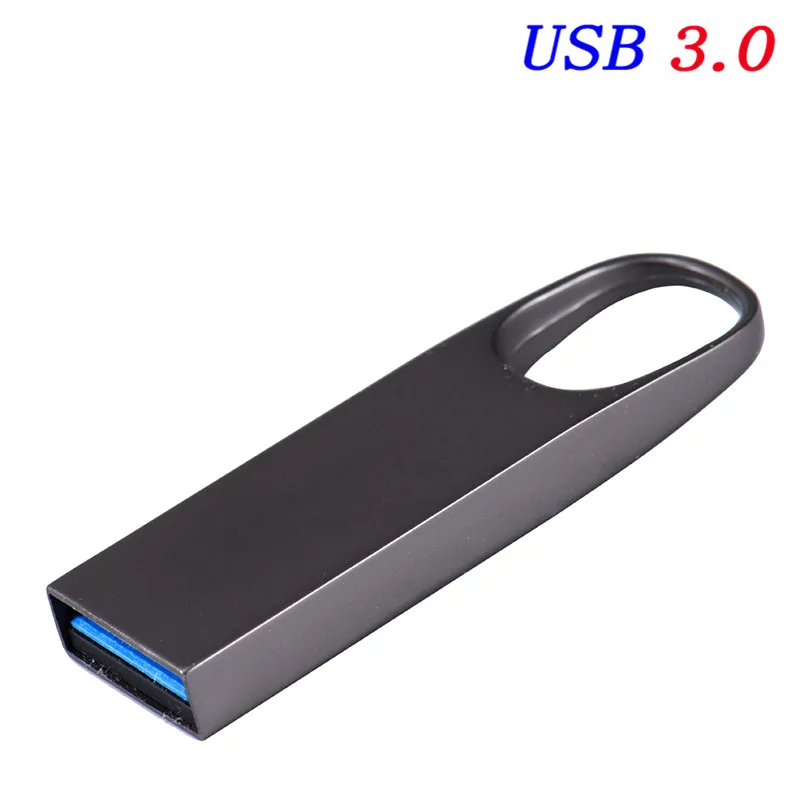 Gray JASTER USB 3,0(более 10 шт. бесплатный логотип) Стильный металлический флеш-накопитель 4 ГБ 8 ГБ 16 ГБ 32 ГБ 64 Гб 128 ГБ флеш-накопитель карта памяти подарок - Цвет: Gray