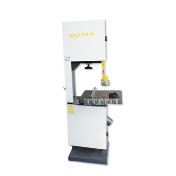 

MJ344A Band Saw Machine 16-inch Woodworking Band Saw Household Vertical Wood Cutting Band Sawing Machine 220V/380V 2.2KW