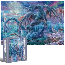 Puzzle en forme spéciale de 2000 pièces, jouet de qualité supérieure, nouveau, mystère, grand Dragon, défi Impossible, jeu de cerveau, offre spéciale