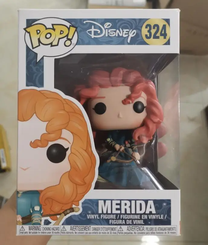 Funko Pop Оригинальная фигурка отважная Принцесса Мерида коллекция виниловая кукла модель игрушки