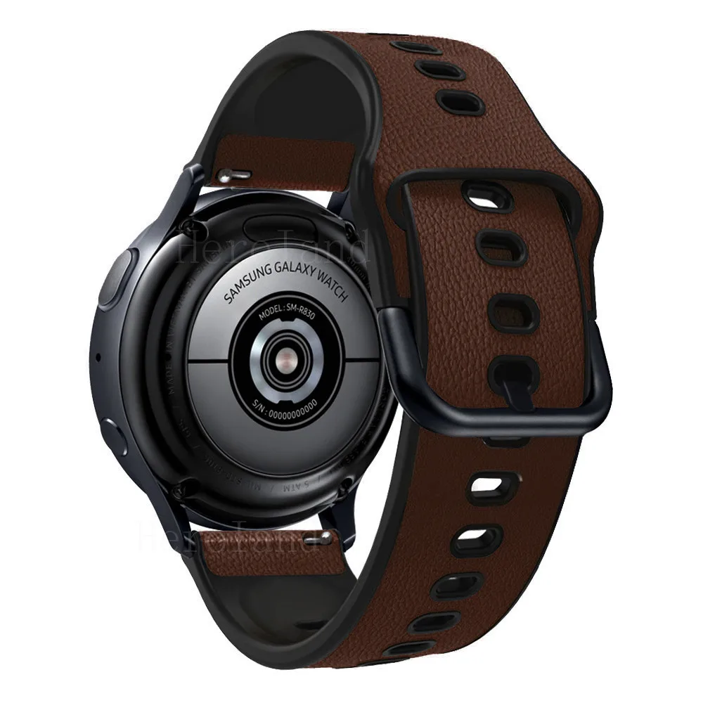 Correa de repuesto para reloj inteligente Amazfit GTS 2 Mini, de piel  auténtica, suave, clásica, compatible con Amazfit GTS 2 Mini/GTS 2 (marrón)