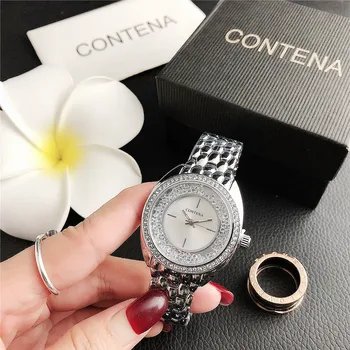 

Foreign trade ladies watch men's watch casual fashion watch calendar quartz watch