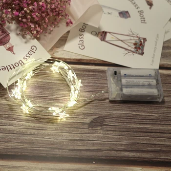 

Star Shaped Battery Box Operated String Led Light 2m 20leds Holiday Fairy String Light Party Light