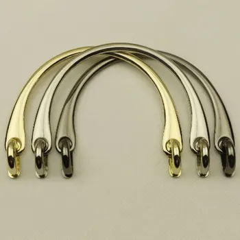 

1PC Alloy Bag Handle for Handcrafted Handbag Shoulder Bags Part Handbags Handle Parts DIY Accessories Black, Gold, Silver
