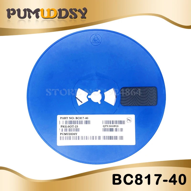 3000 шт. BSS84 BSS138 BC857B BC856B BC847B BC817-40 BC807-25 BAV99 BAV70 BAT54 СОТ-23 PD J1 3F 3B 1F 6C 5B A7 A4 KL3 SOT23 - Цвет: BC817-40