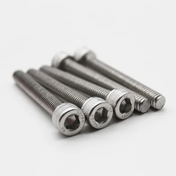 

10pcs M3/M4/M5/M6/M8 Hex Bolts Cylinder Screws DIN 912 Cylinder Screw