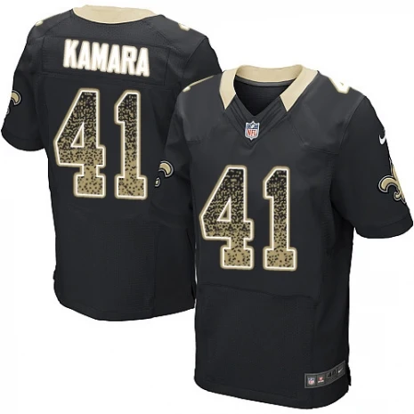For men Женский взрослый Орлеан высокого качества Saints Alvin Kamara home Jersey - Цвет: For men