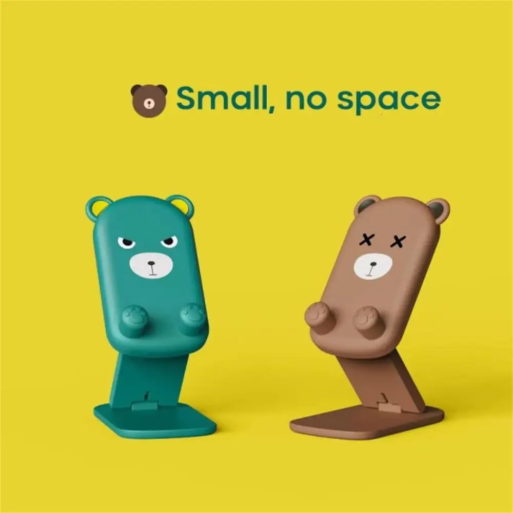 Foldable Phone Holder Kawaii for iPhone Xiaomi Samsung Huawei Mobile Support Telephone Bracket Socket Tablet Desk Stand