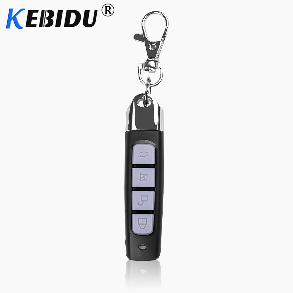 KEBIDU 433MHZ пульт дистанционного управления для ворот гаража 4 кнопки автопара копия дистанционного открывания Гаражных дверей пульт дистанционного управления Дубликатор
