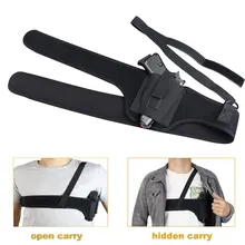 Universal Tactical Pistol Gun Holster Concealed Underarm Pistol Shoulder Strap Holder Pouch Hidden Handgun Strap Holster
