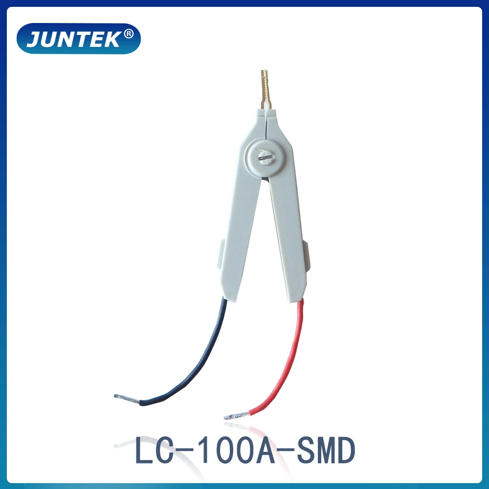 

JUNTEK LC-100A-SMD тест компонентов ing Chip конденсатор тестовый зажим Кельвин