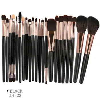 

15/22 pcs Makeup Brushes Set Foundation Brush Eyeshadow Blending Brush Eyeliner Eyelash Eyebrow Brush Highlighter Brush Kit