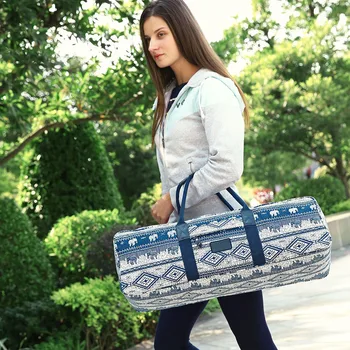 

Storage Mat Handbag Dancing Sport Casual Multi-functional Tote Zipper Carrier Yoga Bag Gym Fitness Large Capacity Printed