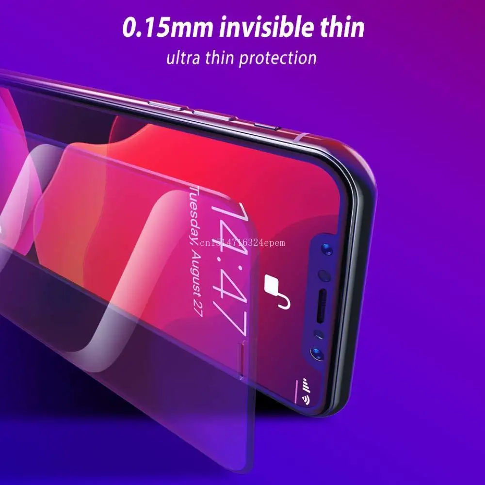 Мягкая Гидрогелевая защитная пленка 20D для Apple iPhone 11 Pro XS Max XR X 8 7 6 Plus|Защитные