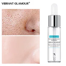 

VIBRANT GLAMOUR Hyaluronic Acid Face Serum Anti-Aging Shrink Pore Whitening Moisturizing Essence Face Cream Dry Skin Care 15ML