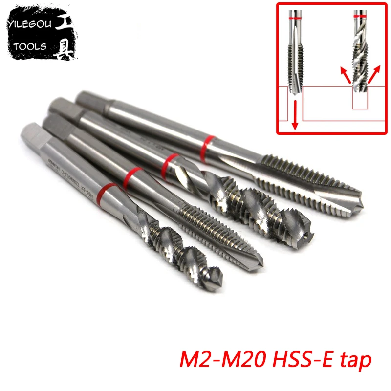 HSSE M2 M20 Pioneer Tap спиральное сверло стандартное для нарезания многофункциональной