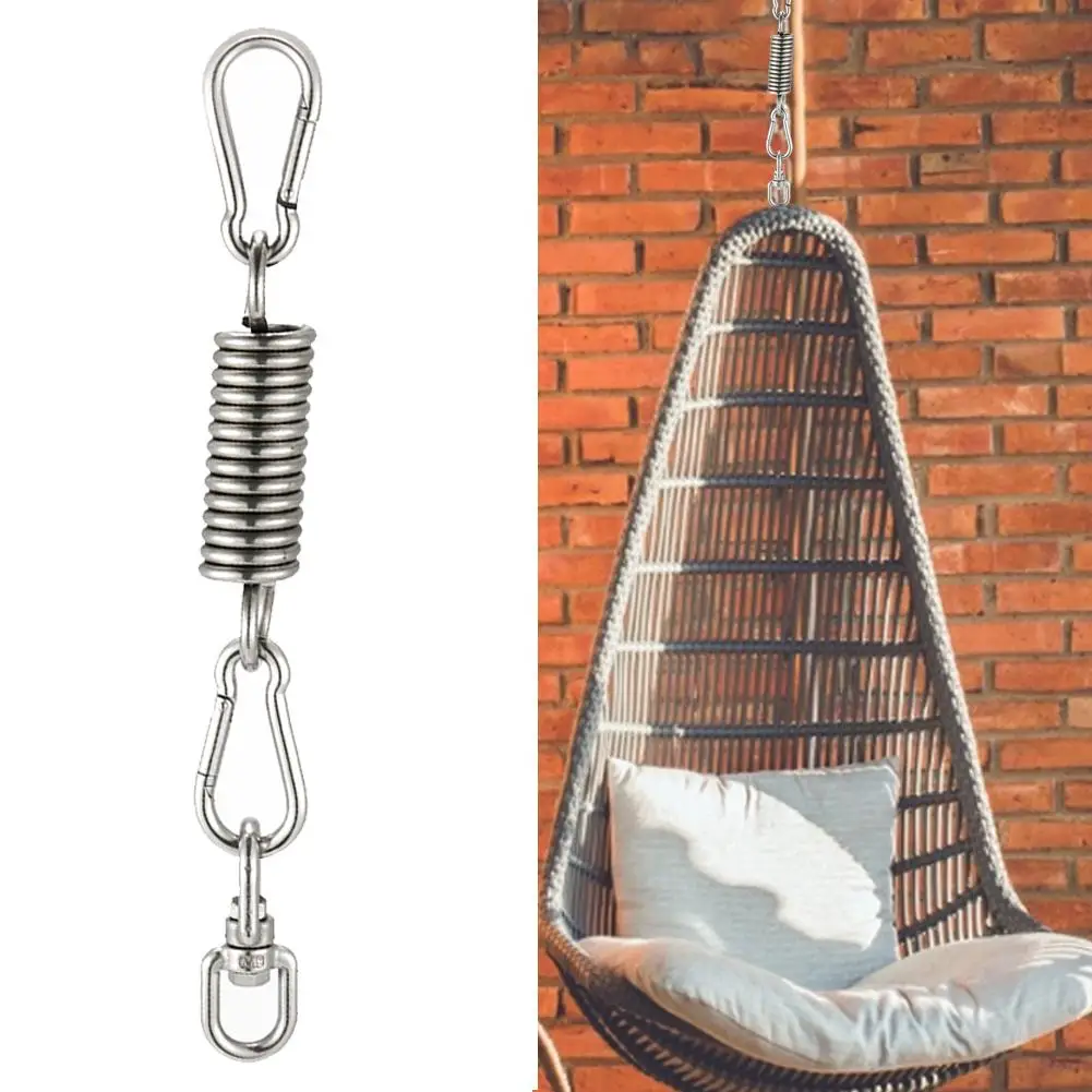 

NEW Hanging Chair Hardware Hammock Hook Ceiling Mount Spring Suspension Swing Hook Kit For Garden Swing Kit