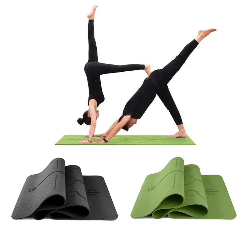 

Yoga Mat Non-slip Fitness Slim Yoga Gym Exercise Mats Fitness Mat Multi-functional Environmental Protection Yoga Mat Pad