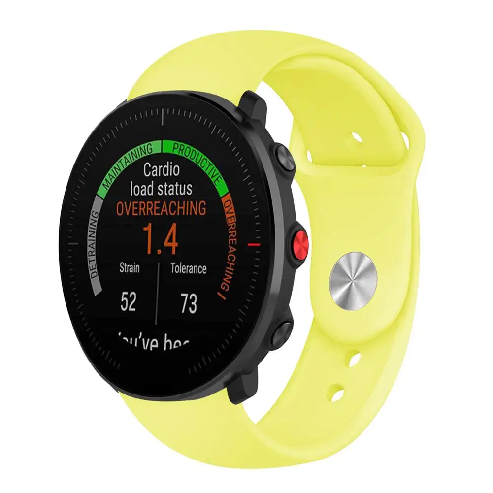 Ремешок на запястье для POLAR Vantage M Smartwatch браслет на запястье Сменные аксессуары Мягкая силиконовая лента унисекс