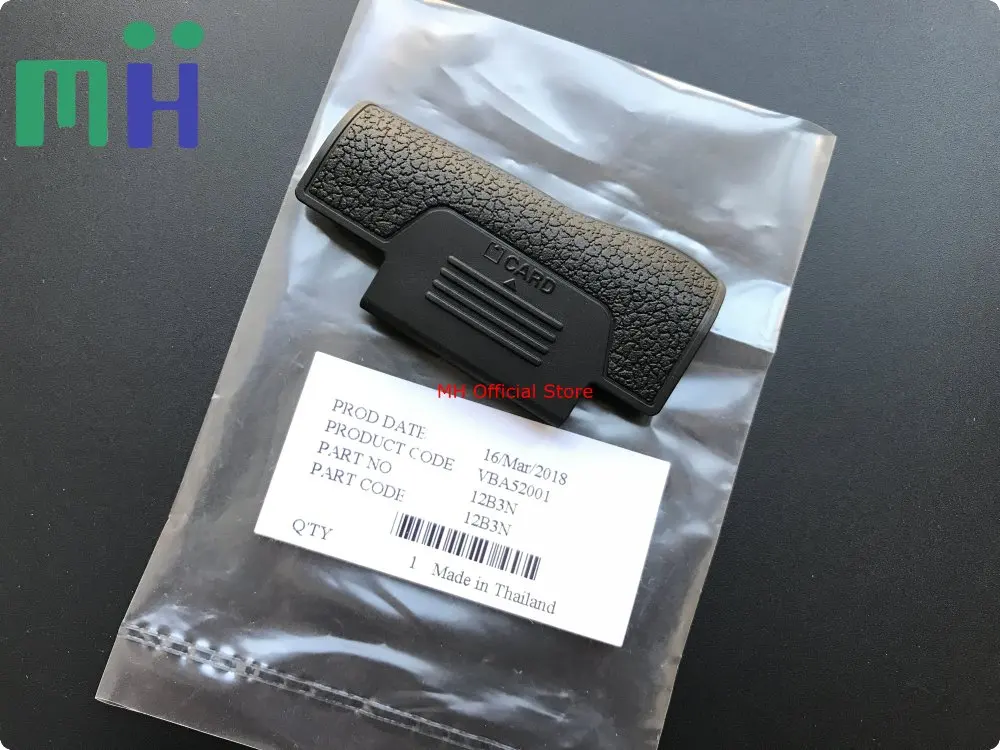 NEW For Nikon D850 Rubber SD CF Memory Card Cover Lid Door 12B3N Camera Repair Part Replacement Unit