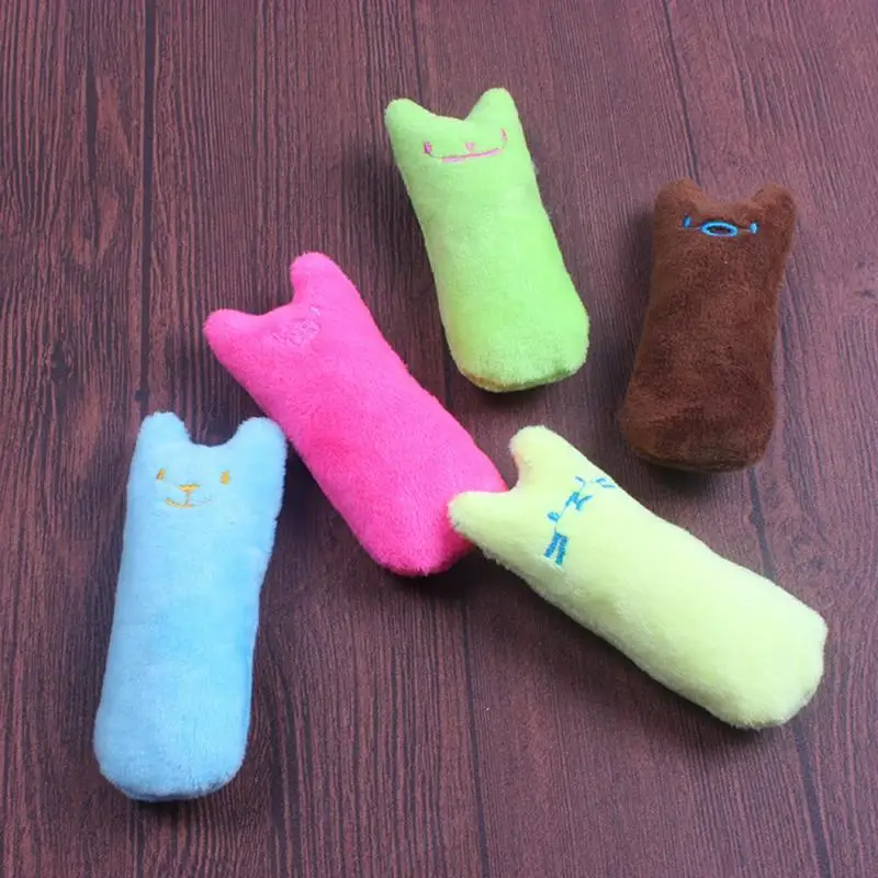 1PC Pet Toy Fish Shape Simulation Cat Toy Funny Catnip Interactive Toy Cat Plush Pillow Doll Toy Pet Supplies For Cats Playing