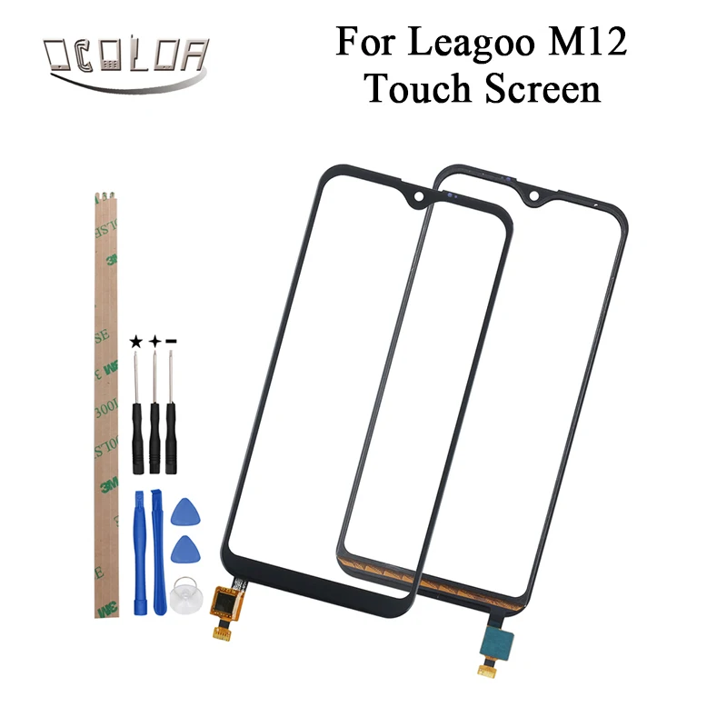 Ocolor для Leagoo M12 сенсорный экран Объектив сенсор Замена для Leagoo M12 Сенсорная панель Аксессуары для мобильных телефонов+ Инструменты+ клей