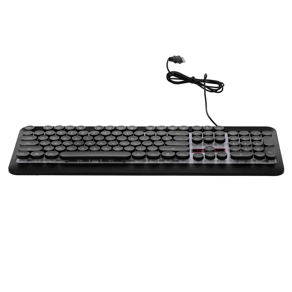 Проводная игровая клавиатура и мышь Combo 104 клавиш Радужная подсветка Keybaord RGB дышащая легкая мышь эргономичная клавиатура для ПК