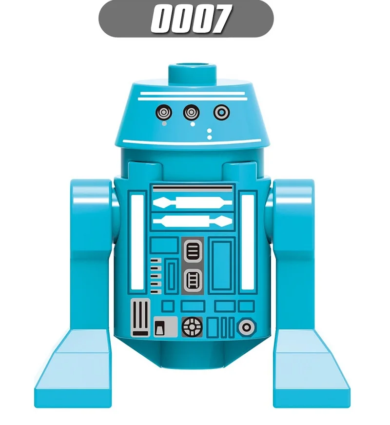 G0007 50Pcs No Box 50 шт. строительные блоки война Poe Dameron The Man Rhoda Sith Stormer Raider Dunn Empire механический робот Модель Кирпичи Детские игрушки GH0001 - Цвет: G0007 50Pcs No Box