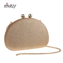 Новинка, винтажная вечерняя сумочка с блестками, дневной клатч, сумочка для невесты,, блестящий золотой свадебный кошелек, женская сумочка WY213