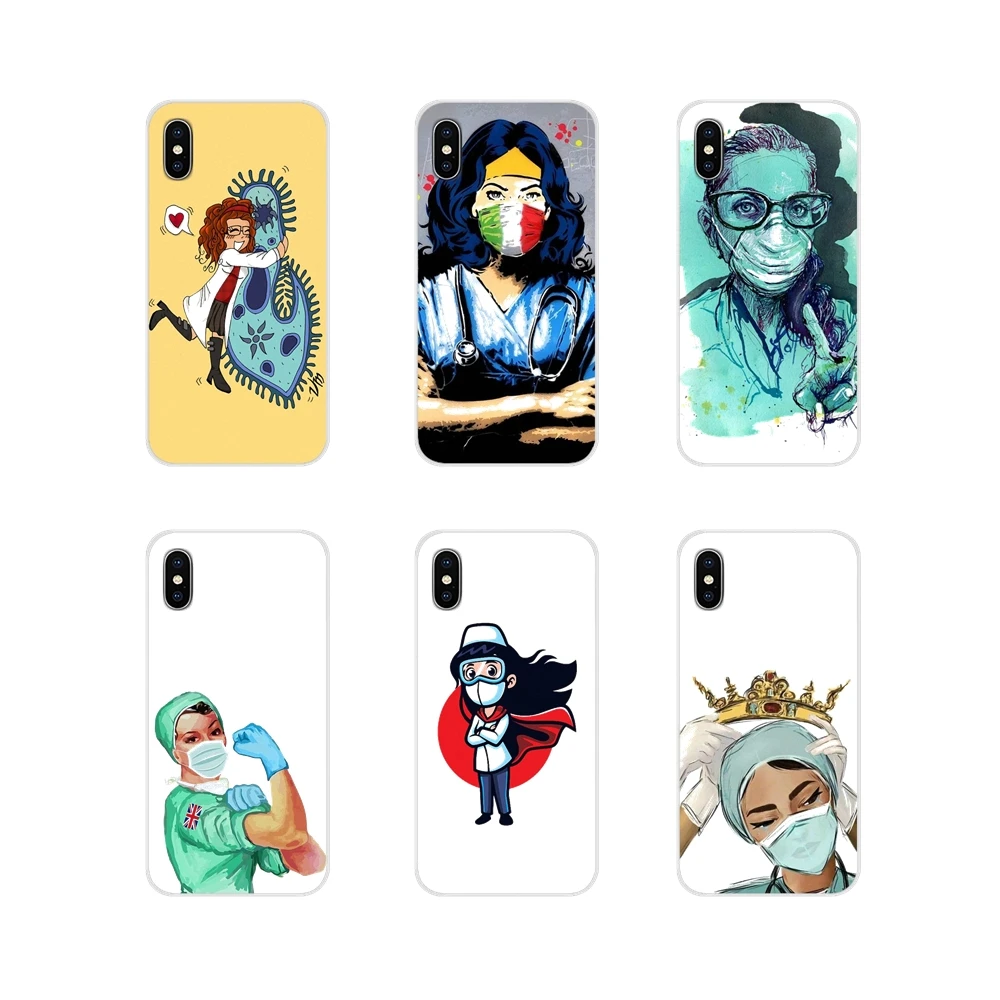 Аксессуары чехлы для телефонов с супер докторской медсестрой Samsung Galaxy S2 S3 S4 S5 Mini S6