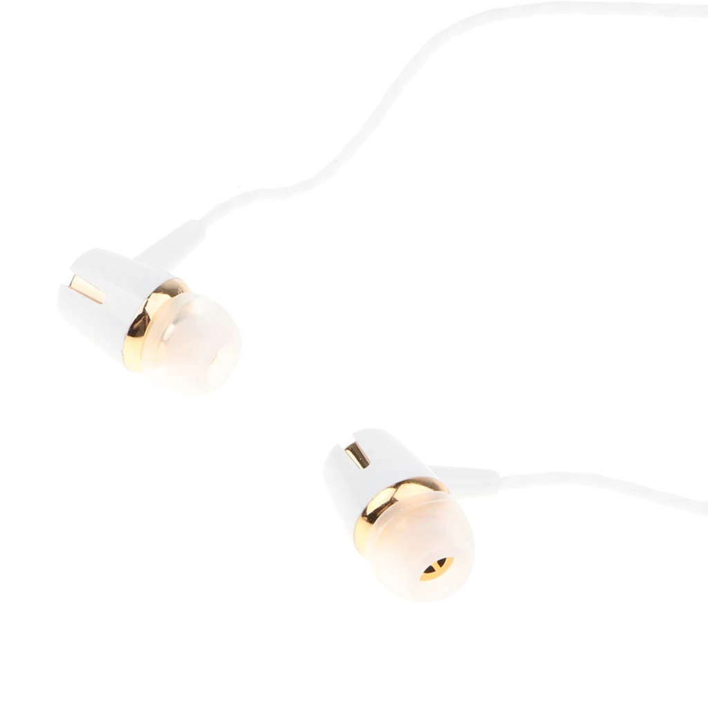 MagiDeal Universal In-Ear Headphone Wired Earbuds Earphones with Mini Mic