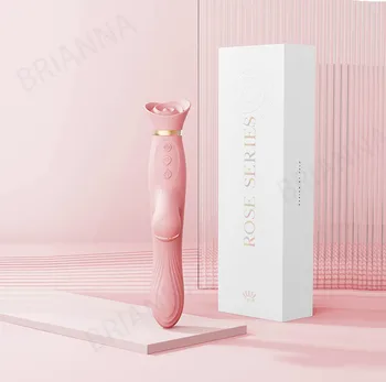ZALO ROSE female vibrator G Spot dildo sucking vibator 9 powerful clit sucker suction clitoral stimulator sex toys for women 4