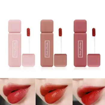 

3pcs/set Velvet Matte Lipstick Kit Lips Makeup Beauty Red Lips Rouge A Levre Waterproof Nude Matte Lipstick Set