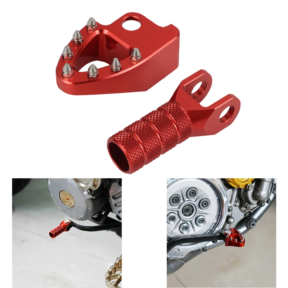 NICECNCBrakePedalPlateGearShiftLeverTipExtenderForHonda