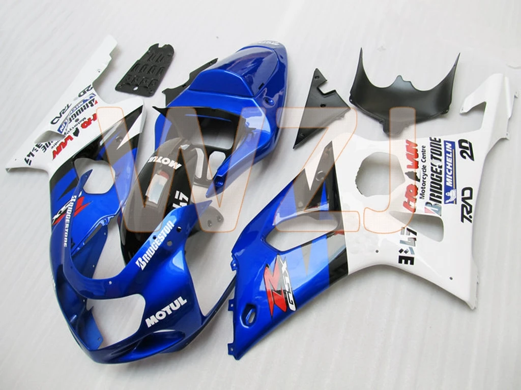 GSX-R750 02 03 кузов GSX R 750 02 03 мотоцикл обтекатель GSX R 750 2000-2003 K1 K2 Пластик обтекатели