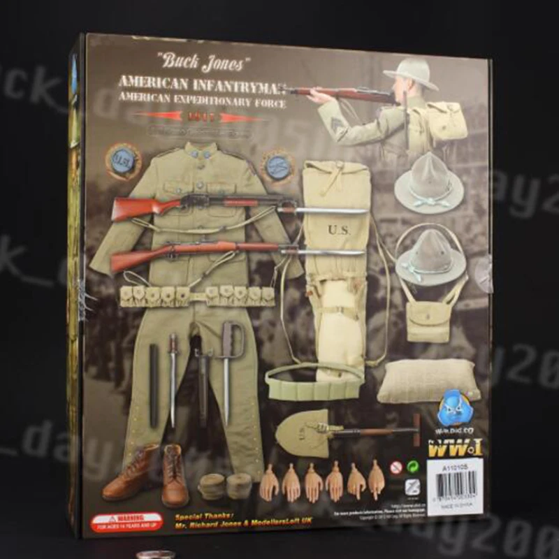 1/6 DID A11010S WWI гренадир 1917 американская пехота фигурка солдата Модель игрушки |