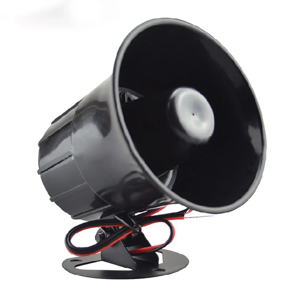 

Newly Outdoor DC 12V Wired Loud Alarm Siren Horn With Bracket For Home Security Protection System 999