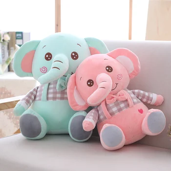 

Kawaii Elephant Dressed Elephant Cartoon Animal Home Sofa Decoration Lovers Friends Doll Kid Toy