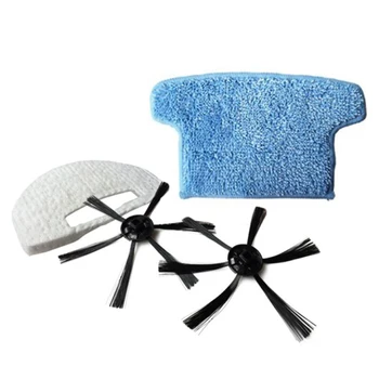

4pcs/Set Side Brushes Filter Mop Cloth For Isweep S320 Sweeper Parts Tool Supply