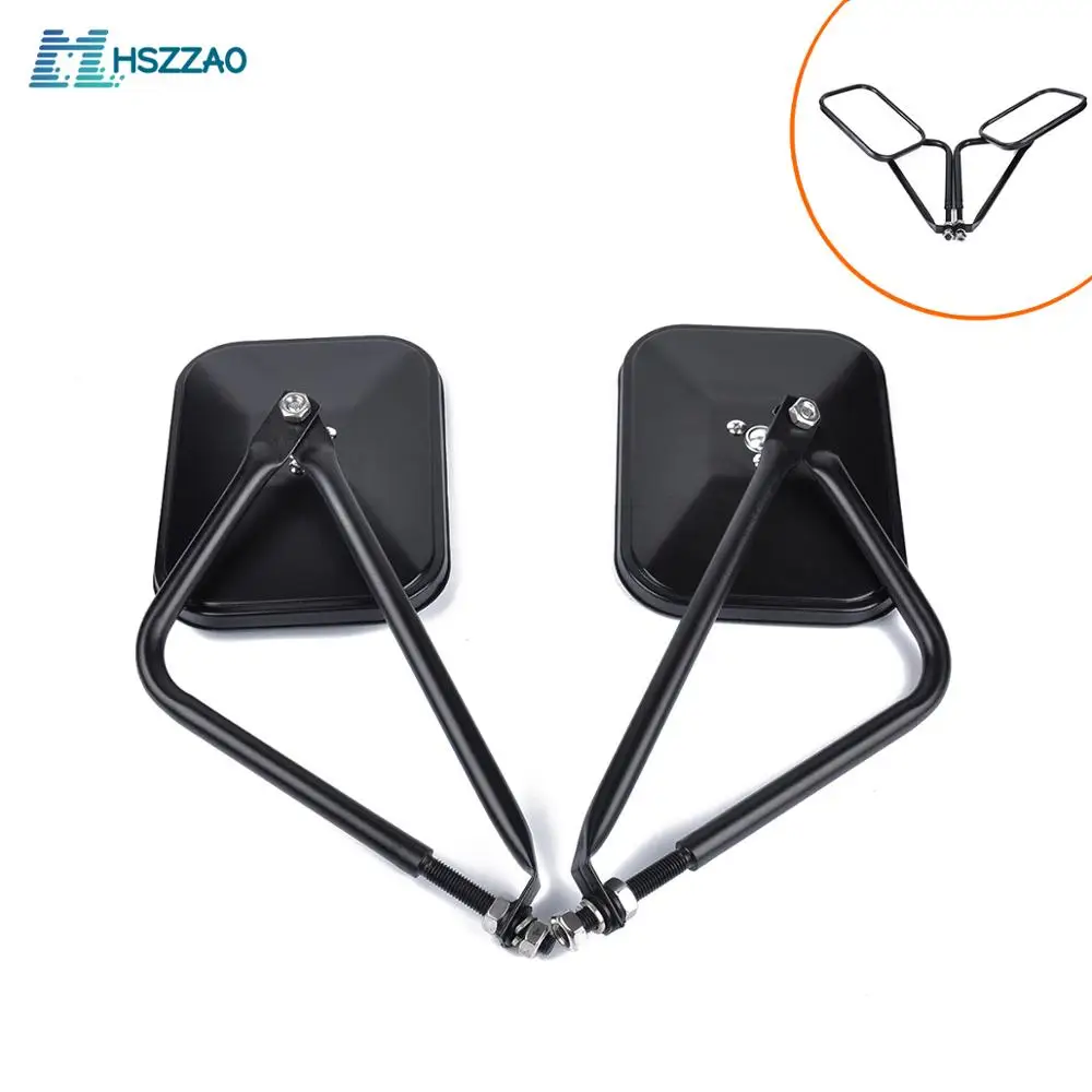 

2 Pcs Car side door rearview off-road rearview mirror / A-pillar mirror For Jeep JK,JL,2007-2017 Car Style