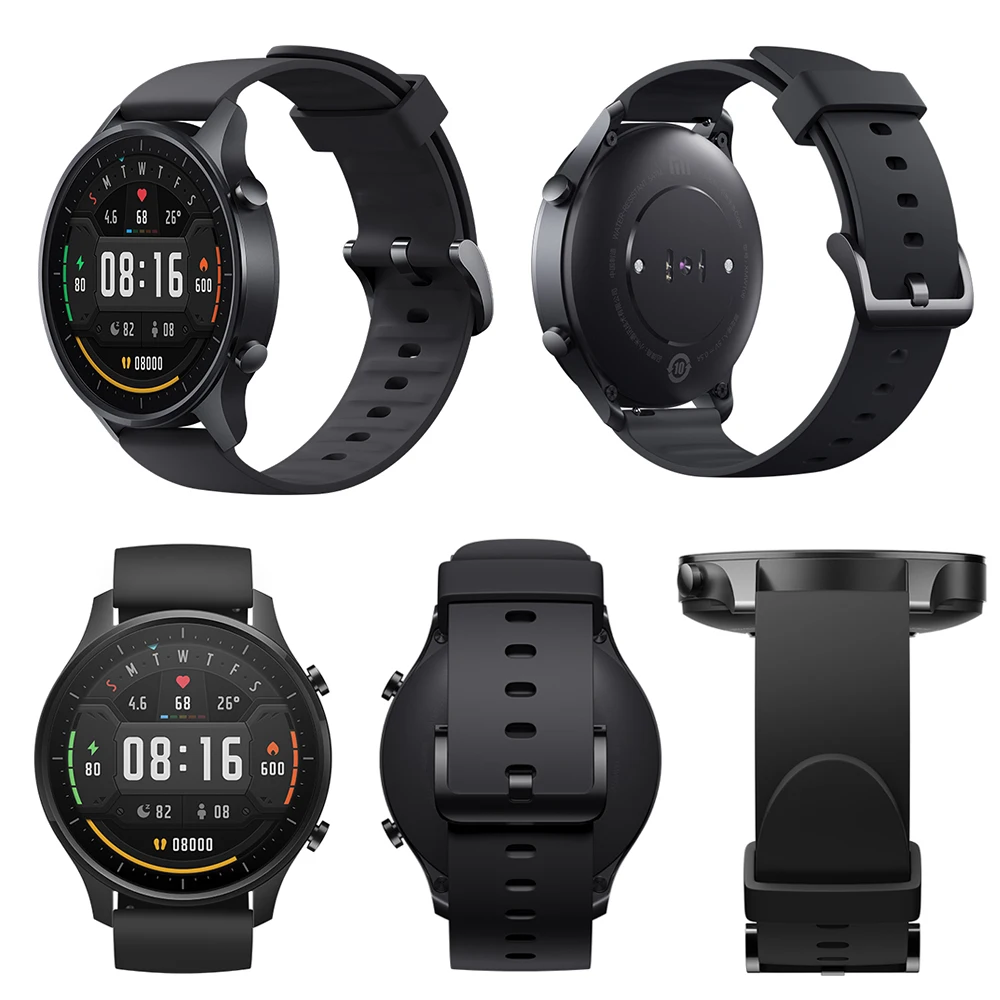 Новинка цветные часы Xiaomi GPS Модный молодежный браслет с NFC наручные Спортивный