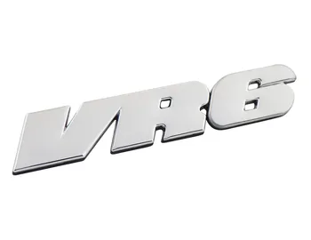 

Chrome VR6 VR 6 for Hood Fender Trunk Emblem Badge Sticker