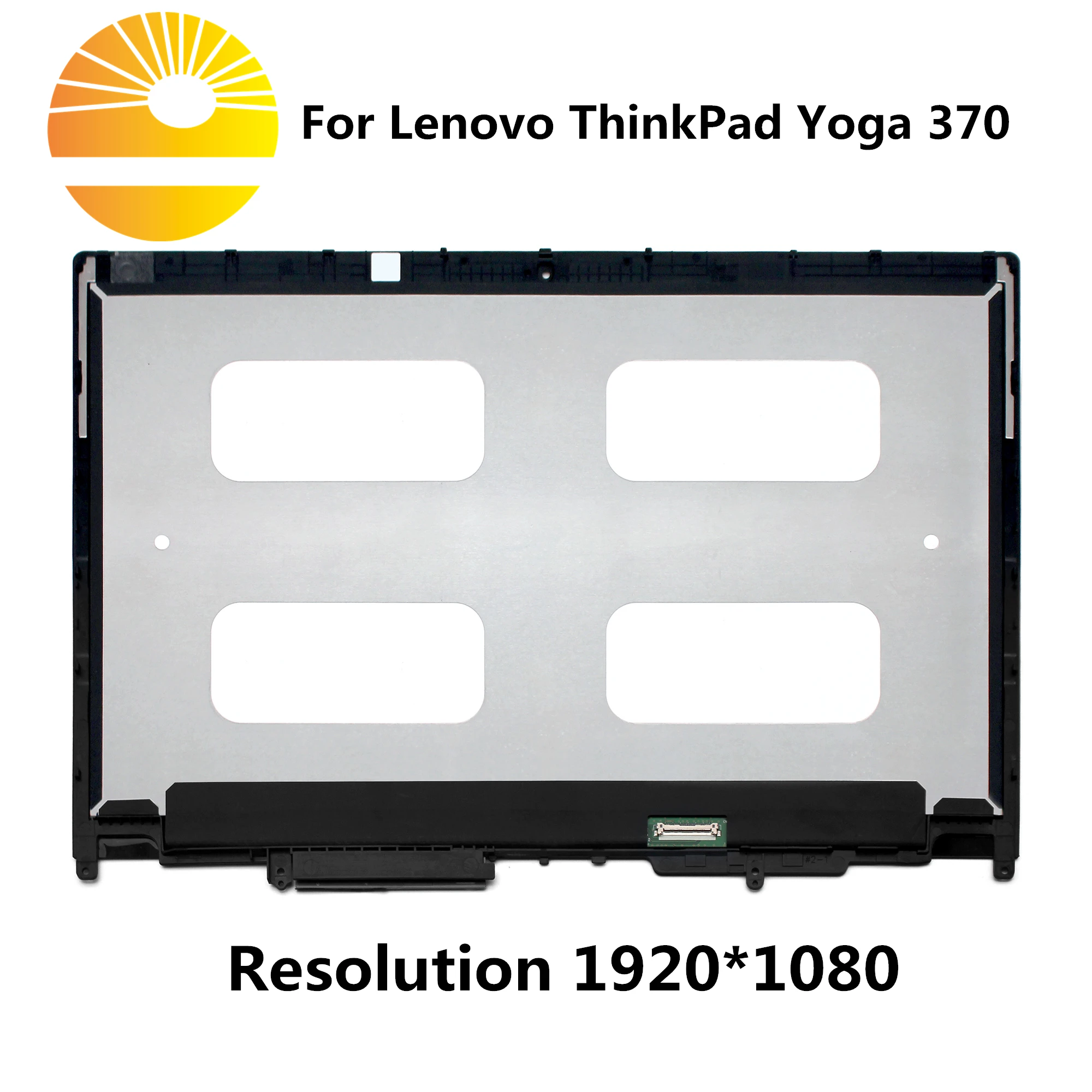 13.3'' Touch Screen Glass Digitizer FHD LCD Display Assembly+Frame For Lenovo Thinkpad Yoga 370 20JH 20JJ 01HY320 LQ133M1JX15 |