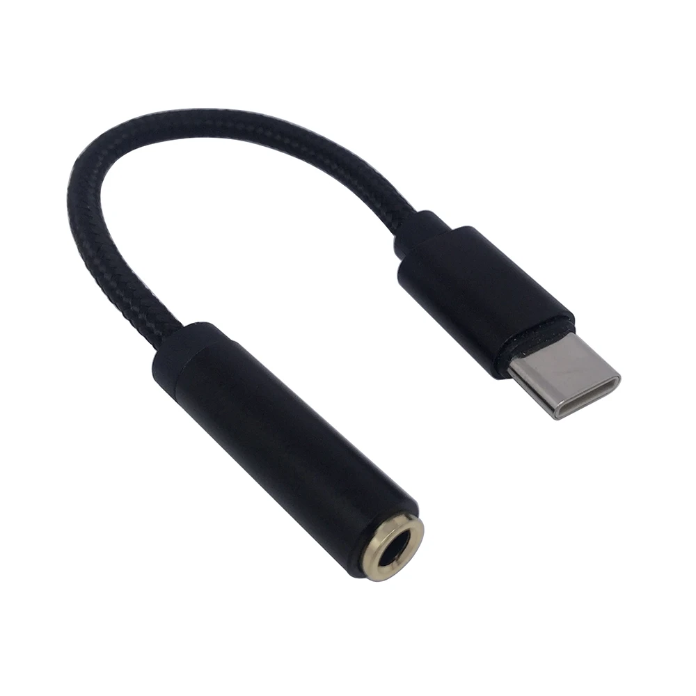 

USB3.1 Type C to 3.5mm Headphone jack AUX cable Adapter for mobile phone tablet Huawei P30 pro Xiaomi Mi 9 8 se Oneplus 7 pro