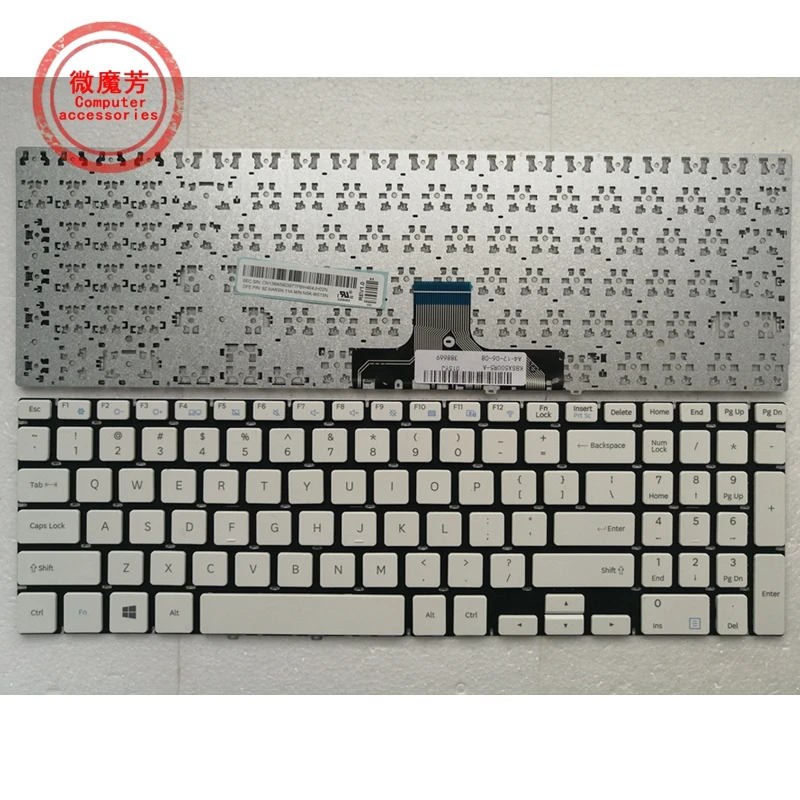 Фото Клавиатура для ноутбука US для SAMSUNG NP 500R5H 500R5K-Y01CN Y01 Y02 500R5L 35X0AA 550R5L 500R5M 630X5JLaptop новый английский №1