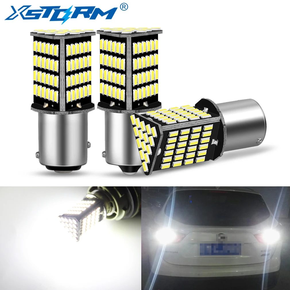 

2PCS 1157 BAY15D P21/5W P21 5W Led Bulb 1156 BAU15S BA15S P21W PY21W Led Ampoule R5W R10W Car DRL Lights Turn Signal Lamp 12V 60