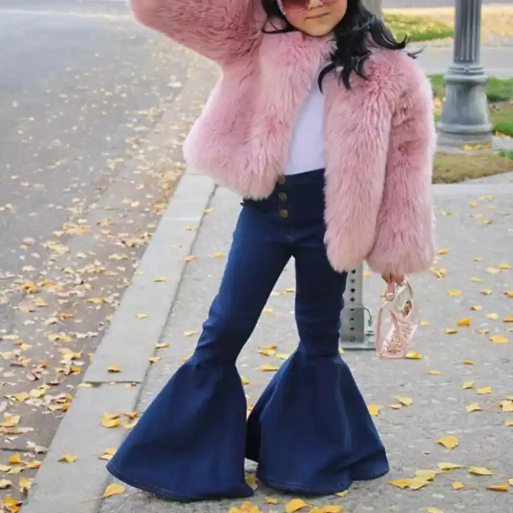 double bell bottom pants