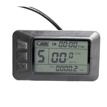 

Free shipping electric bicycle display K-LCD7U display for e bike conversion kit EBIKE intelligent LCD Control Panel LCD Display