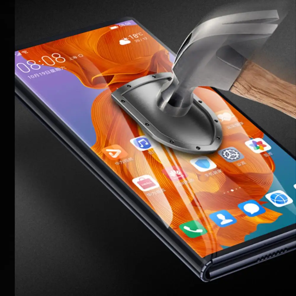 9D Front Back Soft Transparent Protective film For Huawei Mate X