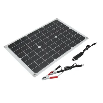 

Ultra Thin Outdoor Solar Charging Device Portable 20W Monocrystalline Solar Panel Flexible Camping Power Supply
